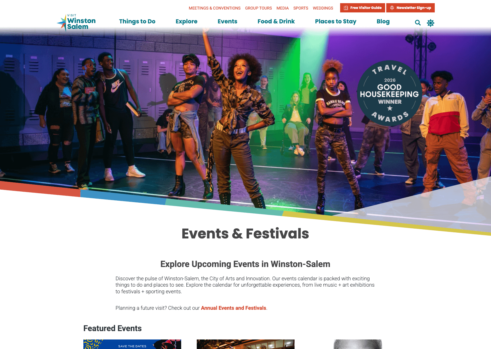 Browse Visit Winston-Salem's event calendar.